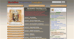 Desktop Screenshot of buddhadhammasangha.com