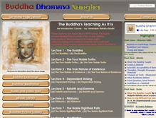 Tablet Screenshot of buddhadhammasangha.com